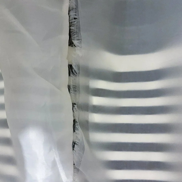 CALVIN KLEIN Grey and white striped dress - Picture 5 of 7